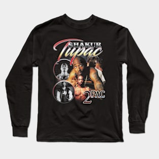 2Pac Vintage Bootleg Long Sleeve T-Shirt